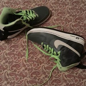Nike Men's AF 1 High '07 Vintage Green Mortar BLK